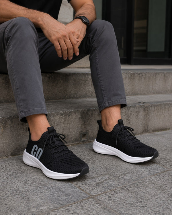 GoSeries Sustainable comfort Shoes - Black