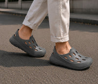 ShadowStride Grey Clogs
